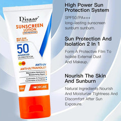 Disaar UVA/UVB SPF 50 Sunscreen Lotion - 50g