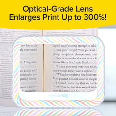 Eye Candy AS-SEEN-ON-TV Full Page Book Magnifier and Light to See Pages 3X Bigger