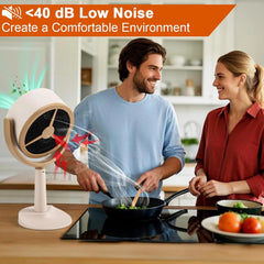 Mity Rain Portable Range Hood for Cooking, Rechargeable Kitchen Exhaust Fan