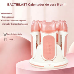 YSM-8065A-V 5-in-1 Depilatory Wax Heater Set