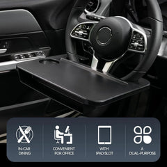 Portable Car Steering Wheel Tray
