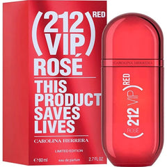 Carolina Herrera 212 VIP Red Rose Perfume for Women – 80ml