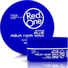 Red One Blue Aqua Hair Wax Full Force 150ml