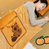 Multifunctional Capybaras Pillow 2 In 1 Hand Warmer