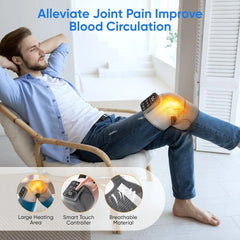 Heated Knee & Leg Vibration Massager