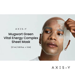 AXIS-Y Mugwort Green Vital Energy Complex Sheet Mask - 27ml