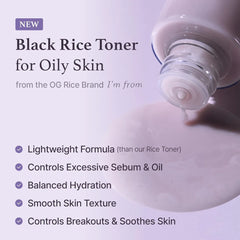 I'm From Miniature of Black Rice Toner for Oily Skin - 150ml