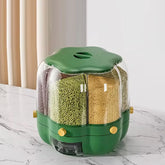 360° Rotating Grain And Cereal Dispenser - 7L