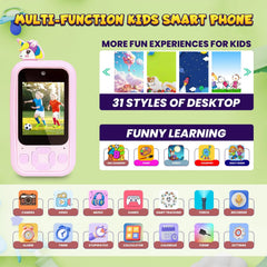 Learning Play Toy Mobile Phone with Dual Camera