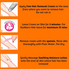 Fem U.S.A. Sandal Hair Removal Cream - 120g