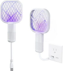 Electric Fly Swatter USB Mini Mosquito Swatter