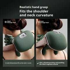 Shoulder and Neck Bionic Heated Massager with Fingers