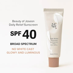 Beauty of Joseon Daily Relief Sunscreen Broad Spectrum SPF 40 – 50ml (Made in Korea)