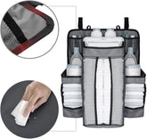 Diaper Organizer for Changing Table and Crib Diaper Stacker