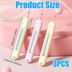 2-in-1 Needle Threader & Seam Ripper Tool for Hand Sewing - Each