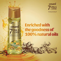 Emami 7 Oils in 1 - Damage Control Herbal Hair Oil - 200ml