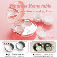Fashionable Contact Lens Case Automatic Ultrasonic Contact Lens Cleaner