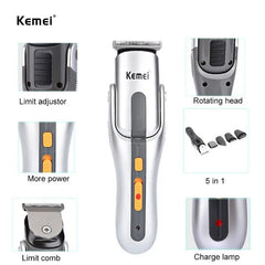 Kemei KM-680A 8 in 1 Grooming Kit (Original )