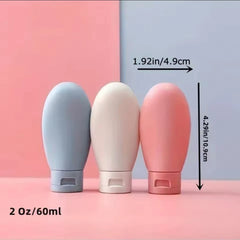 Empty Bottle Liquid Containers for Travelling - Pack Of 3
