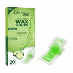Glamorous Face Body Wax Strips 4 Flavors