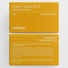 Celimax Pore + Dark Spot Brightening Pad - 40pcs