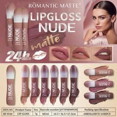Romantic Matte Nude Lip Gloss