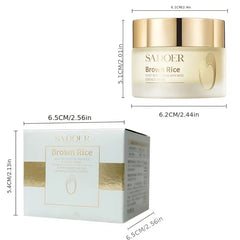 Sadoer Brown Rice Cream Nourishing & Brightening Moisturizer - 50g