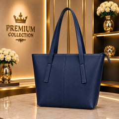 Premium Collection Classic Leather Tote Bag
