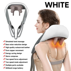 Neck & Back Massager with Heat Deep 5D