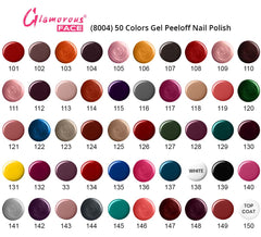Glamorous Face Gel Peel Off Nail Polish (50 Colours)