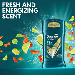 Degree Sport Defense Antiperspirant Deodorant Stick for Men - 76g