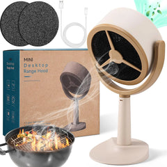 Mity Rain Portable Range Hood for Cooking, Rechargeable Kitchen Exhaust Fan