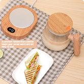 Self-Stirring Glass Coffee Mug – Electric High-Speed Mixing Cup - 400ml