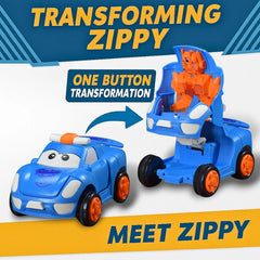 Transforming Toy Car – 2-in-1 Robot & Car Toy for Boys & Girls