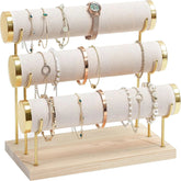 3-Tier Velvet Bracelet & Bangle Display Stand