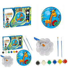 3D Painting Set with Clay Giraffe