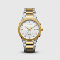 Chaxigo Men's Dress Watch - Two-Tone Stainless Steel