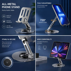 Heavy-Duty Adjustable Metal Desktop Stand-Each