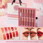 KS-ONE 12 Colors Lip Gloss & Matte Liquid Lipstick