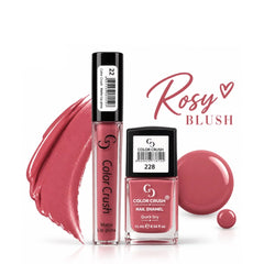 Color Crush Matte Lip Gloss & Quick Dry Nail Polish