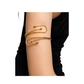 Stainless Steel Abstract Arm Cuff - Each