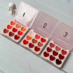 Miss Lara Heart Candy Solid lipstick Ultimate candy love Lip Palette
