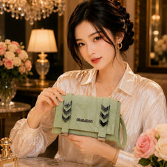 MinMala Glossy Marble Pattern Wristlet Clutch