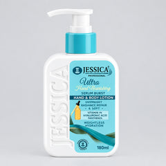 Jessica Ultra Whitening Serum Burst Hand & Body Lotion - 180ml