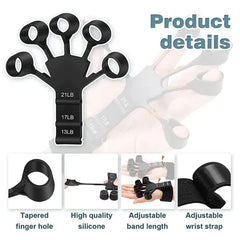 Silicone Finger Hand Grip Strengthener