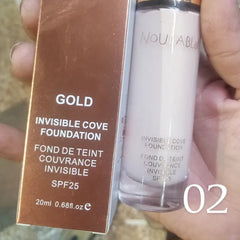 NoubaBlak Gold Invisible Cover Foundation SPF 25 – 20ml