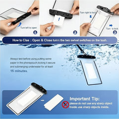 Universal Water Proof Pouch For Mobile Phone - Each