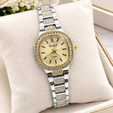 Bomei Elegant Crystal Stone Ladies Watch - with Box