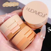 Hudamoji 3-in-1 Highlighter & Blush Palette