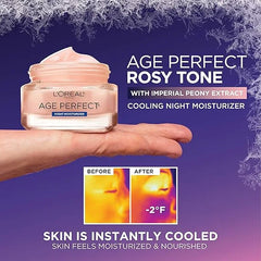 L’Oréal Paris Skincare Age Perfect Rosy Tone Cooling Night Moisturizer 48g